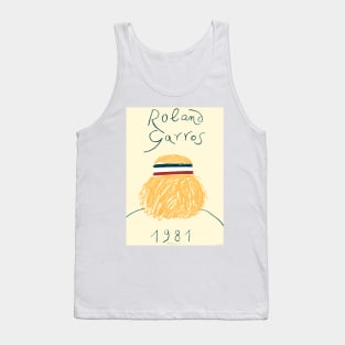 Tennis vintage poster Tank Top